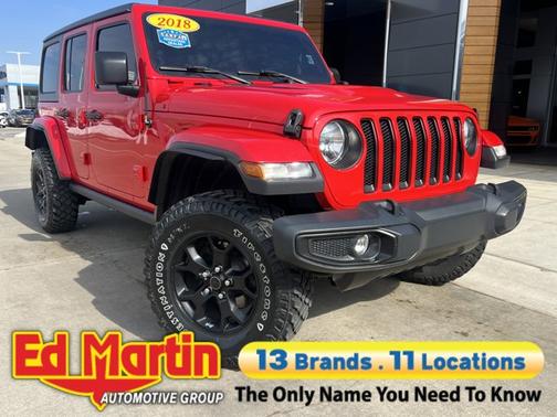 2018 Jeep Wrangler Unlimited Sahara