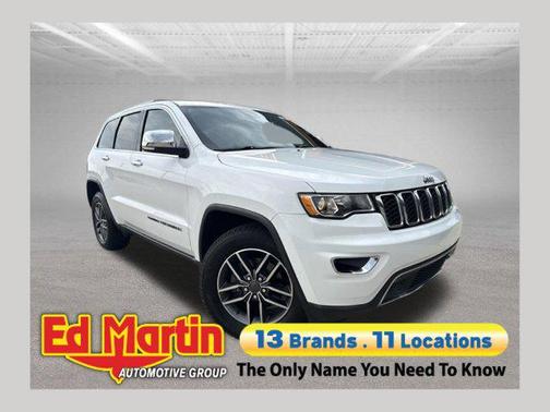 Bright White Clearcoat 2020 Jeep Grand Cherokee Limited