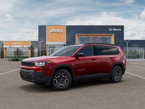 Red Hot Pearlcoat 2026 Jeep Cherokee Laredo
