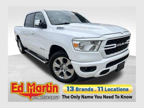 Bright White Clearcoat 2022 RAM 1500 Big Horn/Lone Star