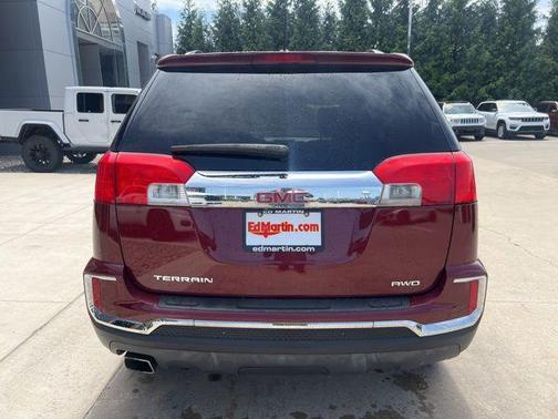 Crimson Red 2017 GMC Terrain SLT