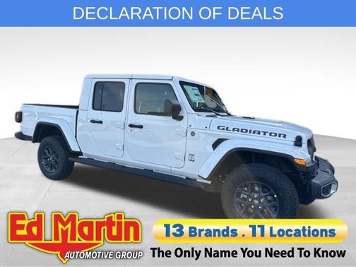 White 2026 Jeep Gladiator 85th Anniversary Edition