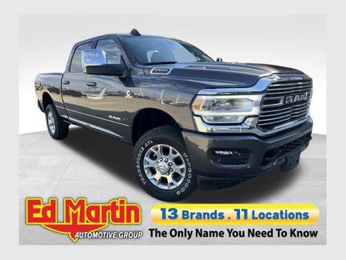 Granite Crystal Metallic Clearcoat 2024 RAM 2500 Laramie Crew Cab 4x4 6'4' Box