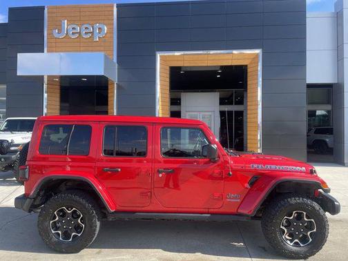 Firecracker Red Clearcoat 2021 Jeep Wrangler Unlimited 4xe Rubicon