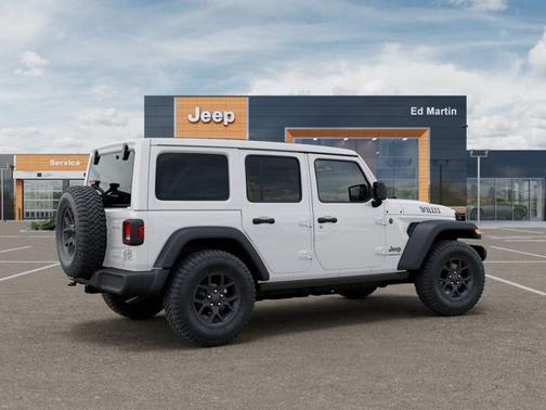 Bright White Clearcoat 2026 Jeep Wrangler Willys
