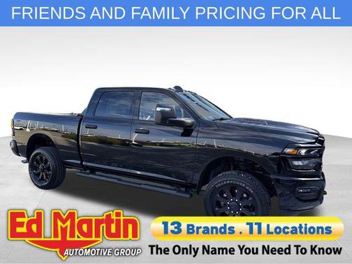 2026 RAM 2500 Black Express Crew Cab 4x4 6'4' Box