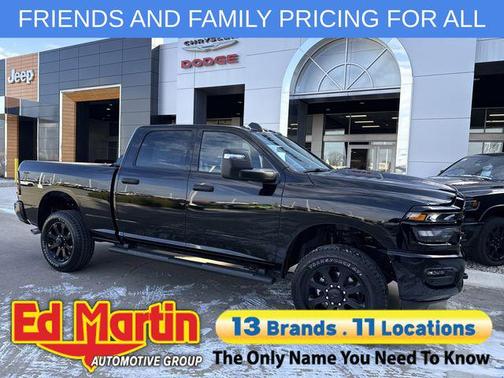 2026 RAM 2500 Black Express Crew Cab 4x4 6'4' Box