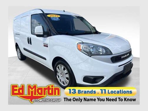 Bright White 2019 RAM ProMaster City Tradesman