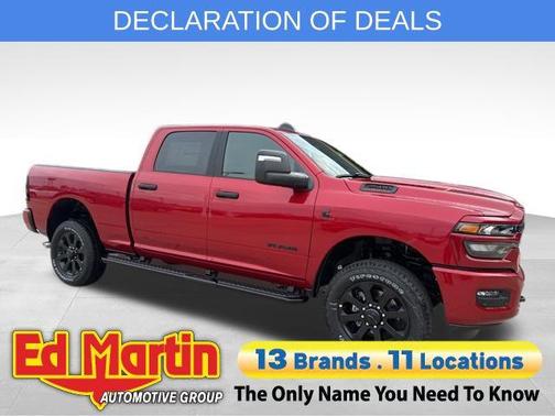Molten Red Pearlcoat 2026 RAM 2500 Big Horn Crew Cab 4x4 6'4' Box
