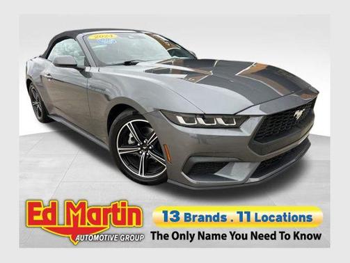 Dark Matter Gray Metallic 2024 Ford Mustang EcoBoost Premium