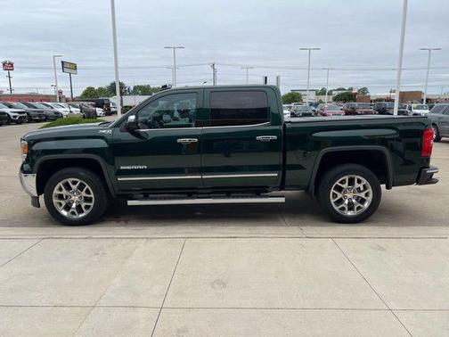 Emerald Green Metallic 2015 GMC Sierra 1500 SLT