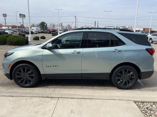 Seaglass Blue Metallic 2022 Chevrolet Equinox AWD RS