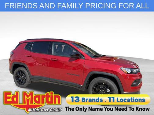 Red Hot Pearlcoat 2026 Jeep Compass Latitude