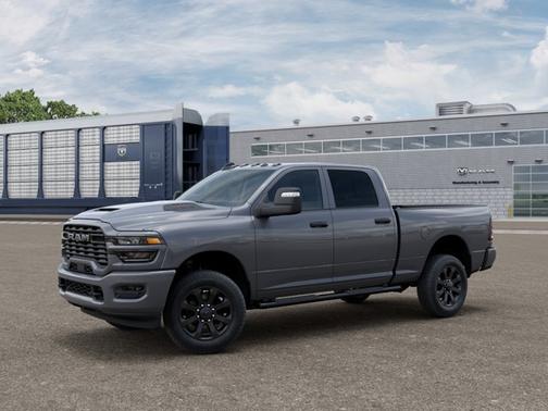 Ceramic Gray Clearcoat 2026 RAM 2500 Black Express Crew Cab 4x4 6'4' Box