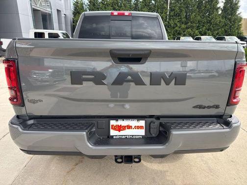 Ceramic Gray Clearcoat 2026 RAM 2500 Black Express Crew Cab 4x4 6'4' Box
