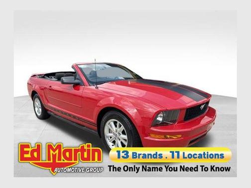 Torch Red Clearcoat 2007 Ford Mustang Deluxe