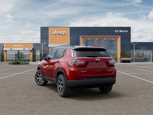 Red Hot Pearlcoat 2026 Jeep Compass Limited