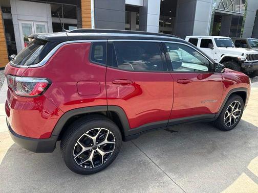 Red Hot Pearlcoat 2026 Jeep Compass Limited