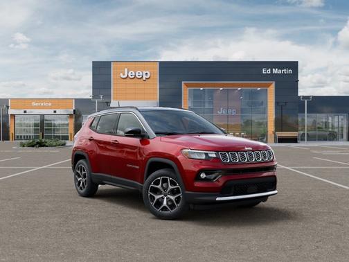 Red Hot Pearlcoat 2026 Jeep Compass Limited