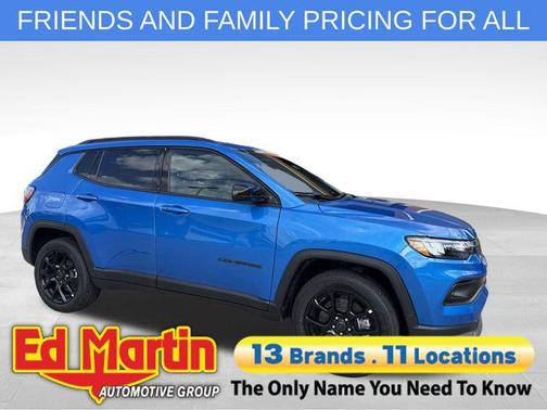 Blue 2026 Jeep Compass Latitude