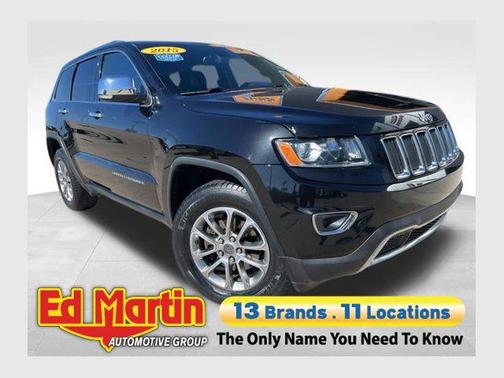 Brilliant Black Crystal Pearlcoat 2015 Jeep Grand Cherokee Limited