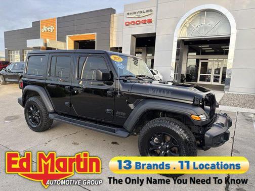 Black Clearcoat 2021 Jeep Wrangler Willys