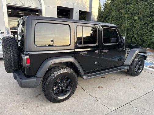 Black Clearcoat 2021 Jeep Wrangler Willys