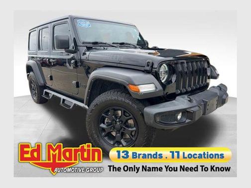Black Clearcoat 2021 Jeep Wrangler Willys
