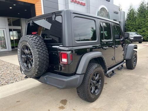 Black Clearcoat 2021 Jeep Wrangler Willys