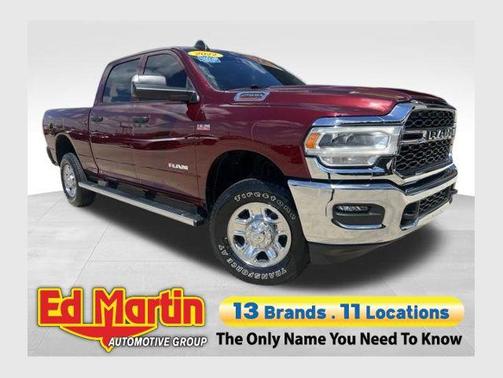 Delmonico Red Pearlcoat 2022 RAM 2500 Tradesman Crew Cab 4x4 6'4' Box