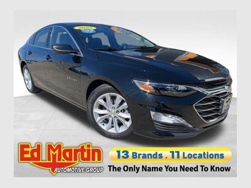 Black Metallic 2025 Chevrolet Malibu FWD 1LT
