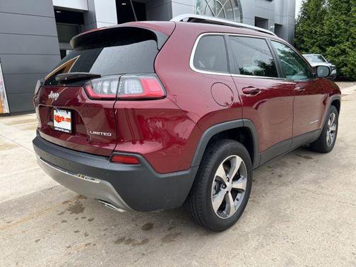 Velvet Red Pearlcoat 2019 Jeep Cherokee Limited
