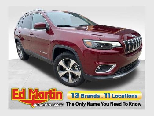 Velvet Red Pearlcoat 2019 Jeep Cherokee Limited