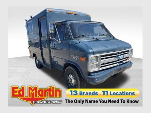 Blue 1986 Chevrolet C30/K30