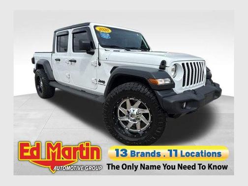 Bright White Clearcoat 2020 Jeep Gladiator Sport S
