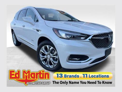 White Frost Tricoat 2021 Buick Enclave AWD Avenir