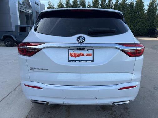 White Frost Tricoat 2021 Buick Enclave AWD Avenir
