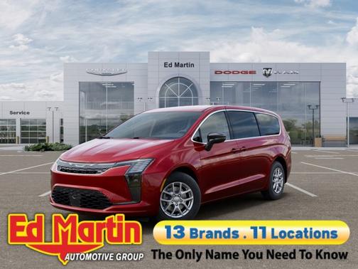 Red Hot Pearlcoat 2027 Chrysler Pacifica L