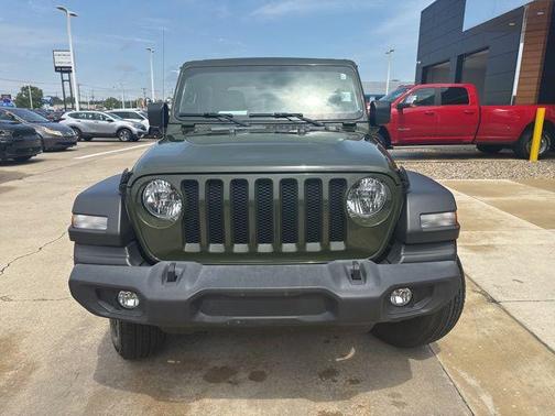 Sarge Green Clearcoat 2021 Jeep Wrangler Sport S