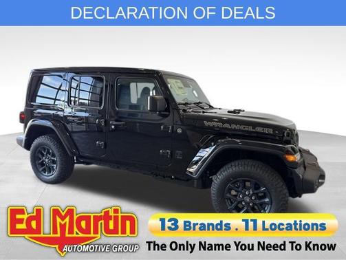 Black Clearcoat 2026 Jeep Wrangler 85th Anniversary