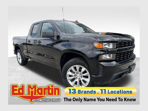 Black 2019 Chevrolet Silverado 1500 Custom