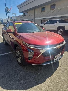 Crimson Metallic 2025 Chevrolet Trax LT