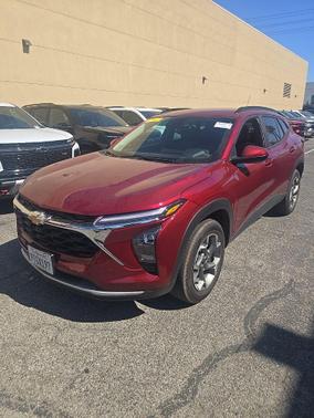 Crimson Metallic 2025 Chevrolet Trax LT