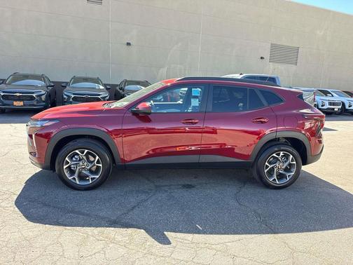 Crimson Metallic 2025 Chevrolet Trax LT
