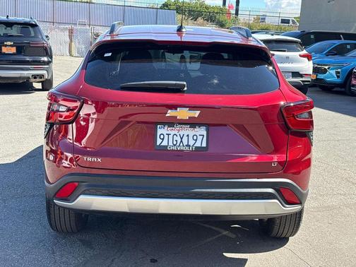 Crimson Metallic 2025 Chevrolet Trax LT