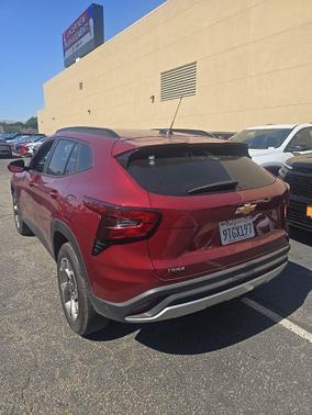 Crimson Metallic 2025 Chevrolet Trax LT