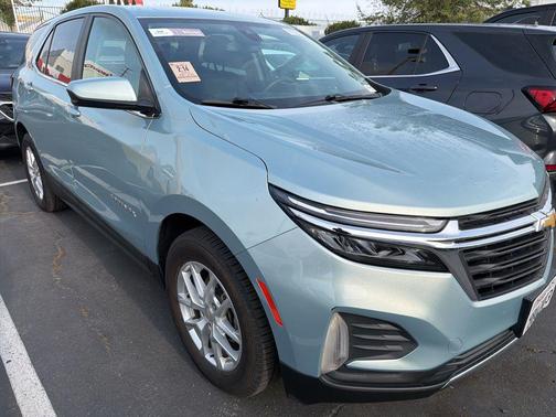 Seaglass Blue Metallic 2022 Chevrolet Equinox 1LT