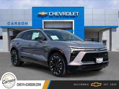 Galaxy Gray Metallic 2024 Chevrolet Blazer EV RWD RS
