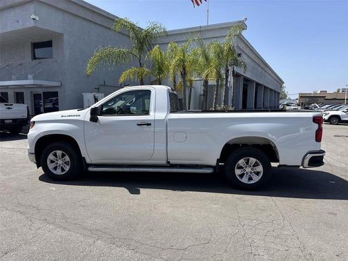 Summit White 2025 Chevrolet Silverado 1500 WT