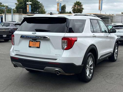 OXFORD WHITE 2023 Ford Explorer Limited